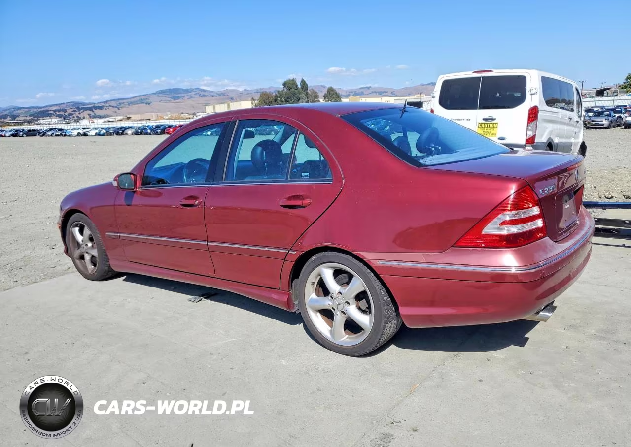 2005 Mercedes-Benz C 230K Sport Sedan VIN:WDBRF40JX5F582679 - 2