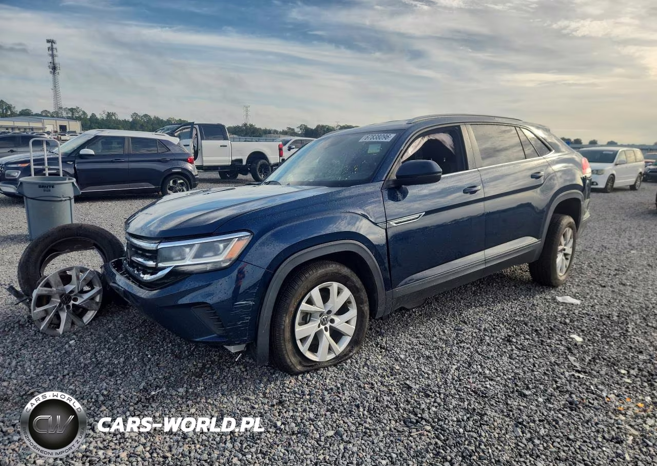 2021 Volkswagen Atlas Cross Sport S VIN:1V2AC2CA1MC217619 - 1