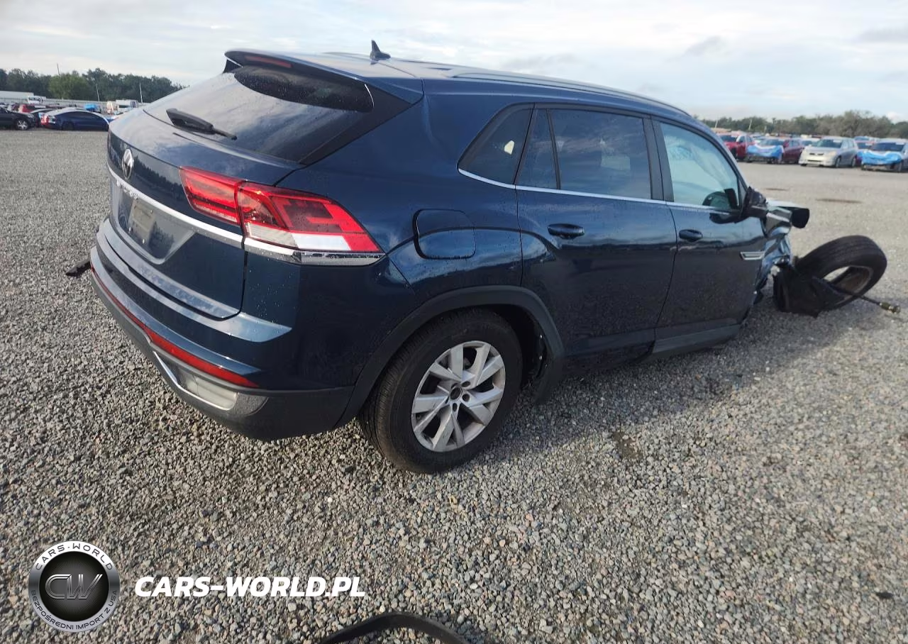 2021 Volkswagen Atlas Cross Sport S VIN:1V2AC2CA1MC217619 - 3