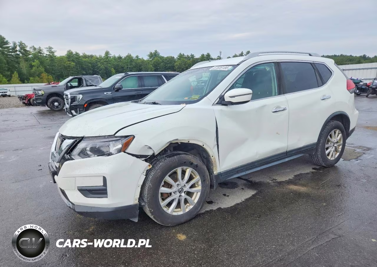 2017 Nissan Rogue Sv VIN:KNMAT2MV0HP605541 - 1