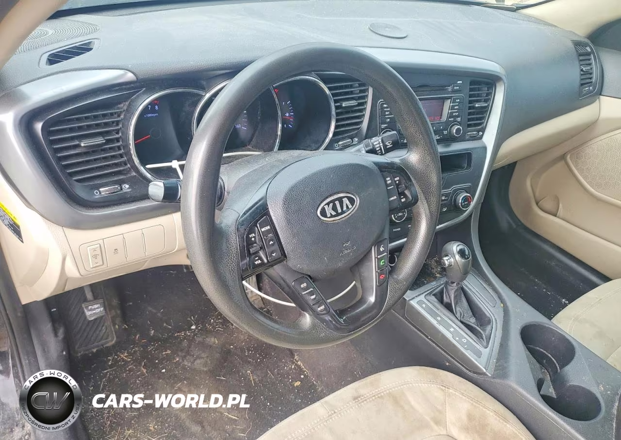 2011 Kia Optima Lx VIN:KNAGM4A72B5178100 - 8