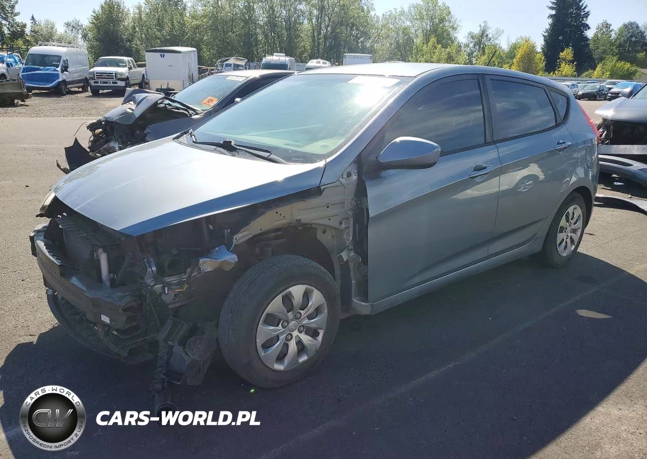 2017 Hyundai Accent Se VIN:KMHCT5AE1HU354475 - 1