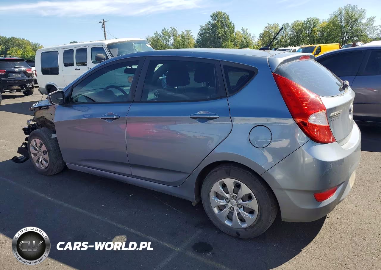 2017 Hyundai Accent Se VIN:KMHCT5AE1HU354475 - 2