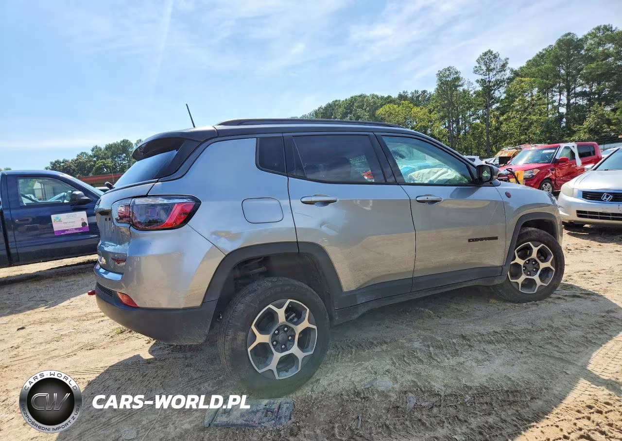 2022 Jeep Compass Trailhawk VIN:3C4NJDDBXNT160113 - 3