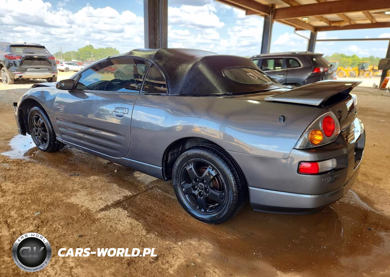 2003 Mitsubishi Eclipse Spyder Gs VIN:4A3AE45G83E117588 - 2