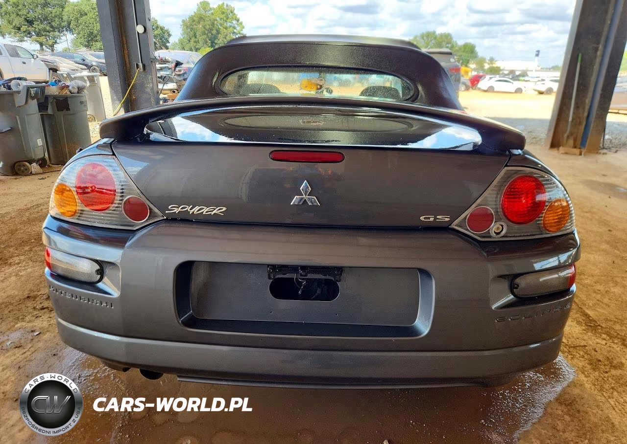 2003 Mitsubishi Eclipse Spyder Gs VIN:4A3AE45G83E117588 - 6