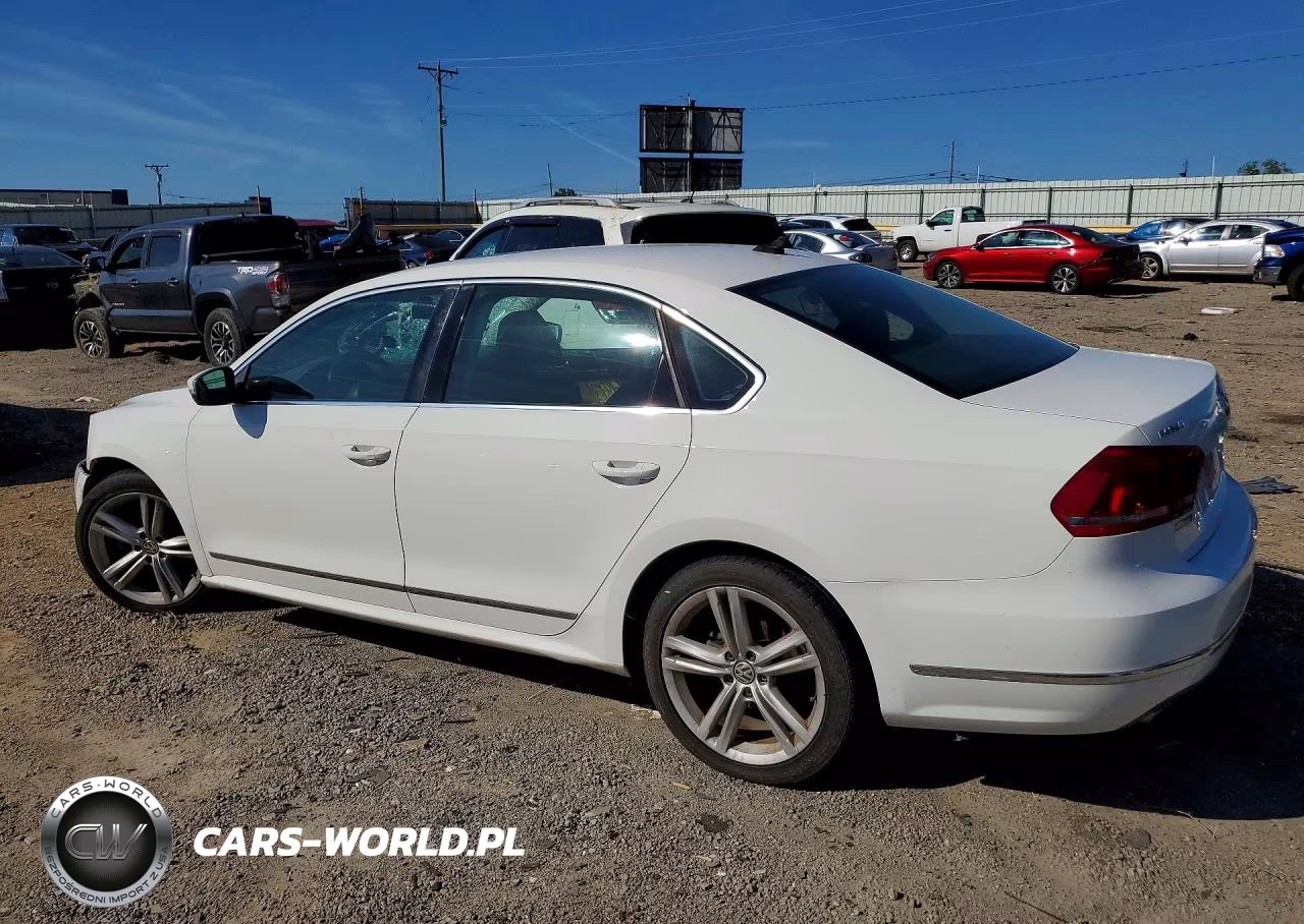 2013 Volkswagen Passat Sel VIN:1VWCN7A35DC045632 - 2