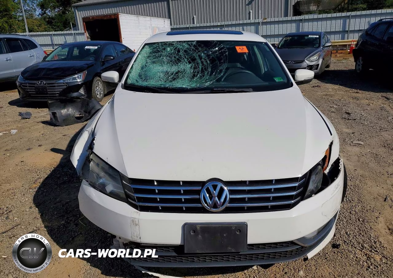 2013 Volkswagen Passat Sel VIN:1VWCN7A35DC045632 - 5
