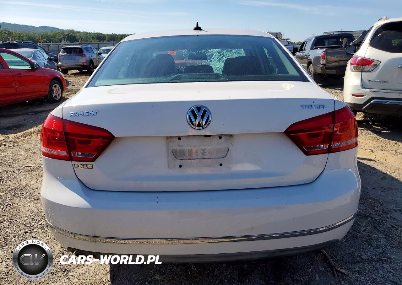 2013 Volkswagen Passat Sel VIN:1VWCN7A35DC045632 - 6