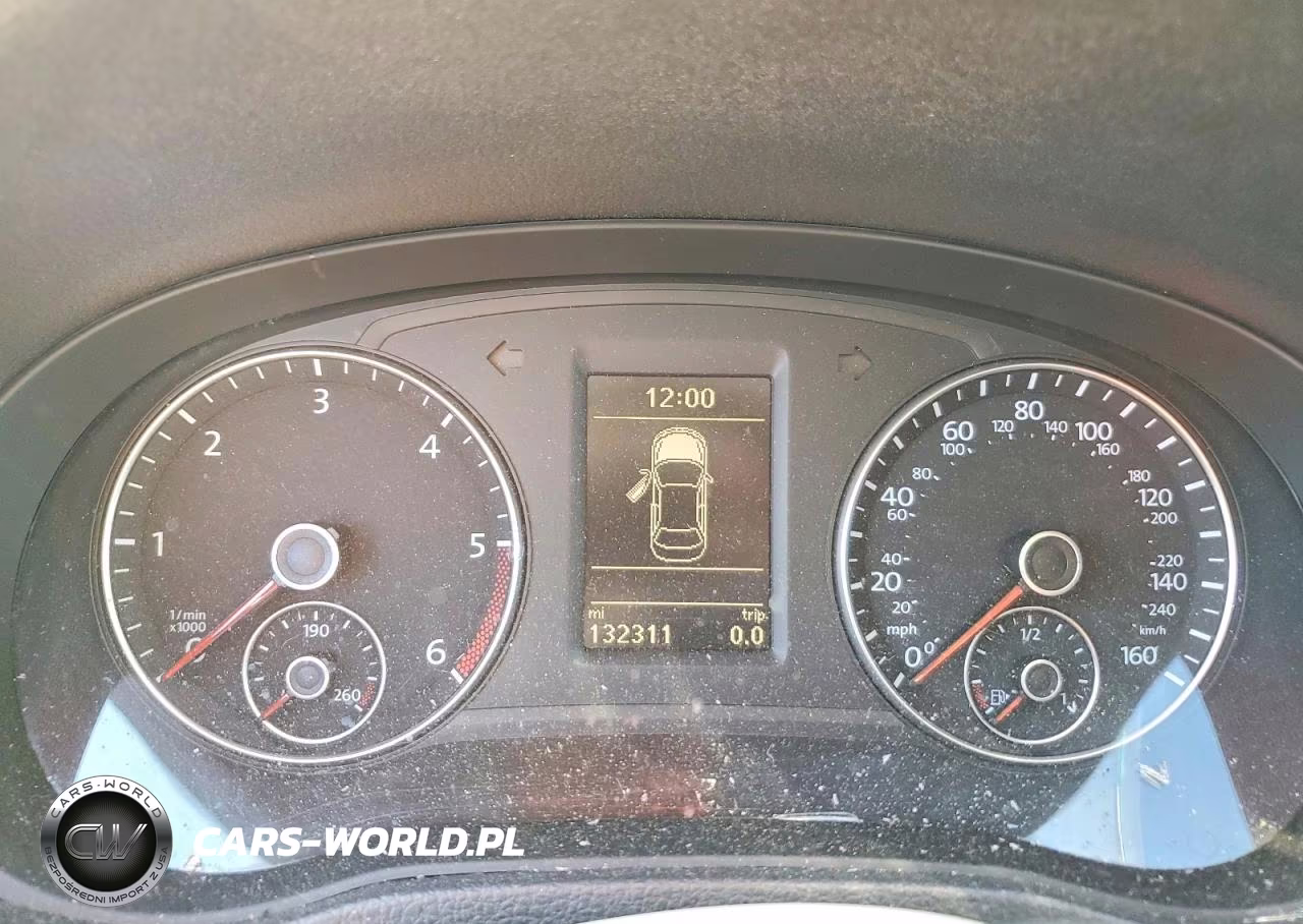 2013 Volkswagen Passat Sel VIN:1VWCN7A35DC045632 - 9