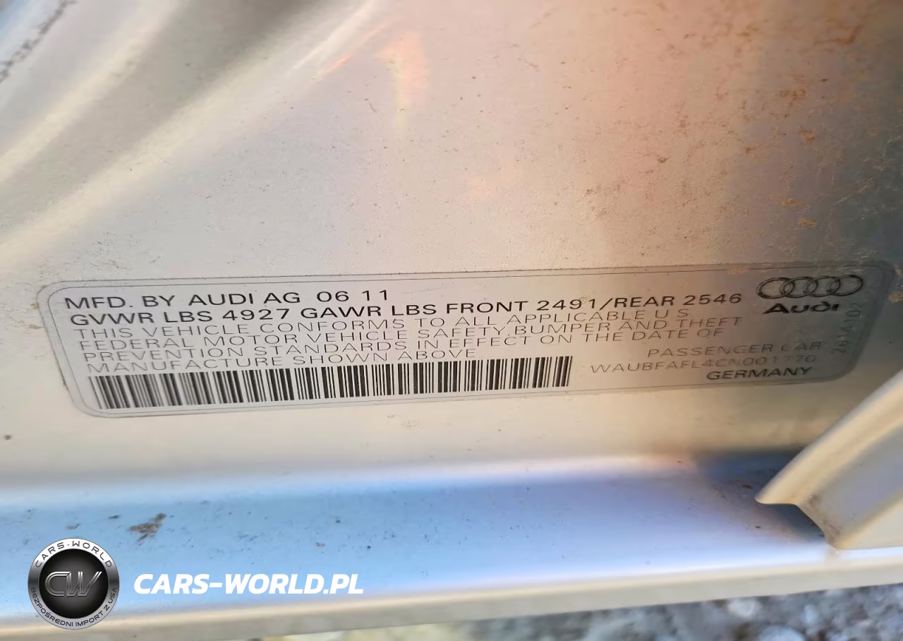 2012 Audi A4 Premium VIN:WAUBFAFL4CN001770 - 13