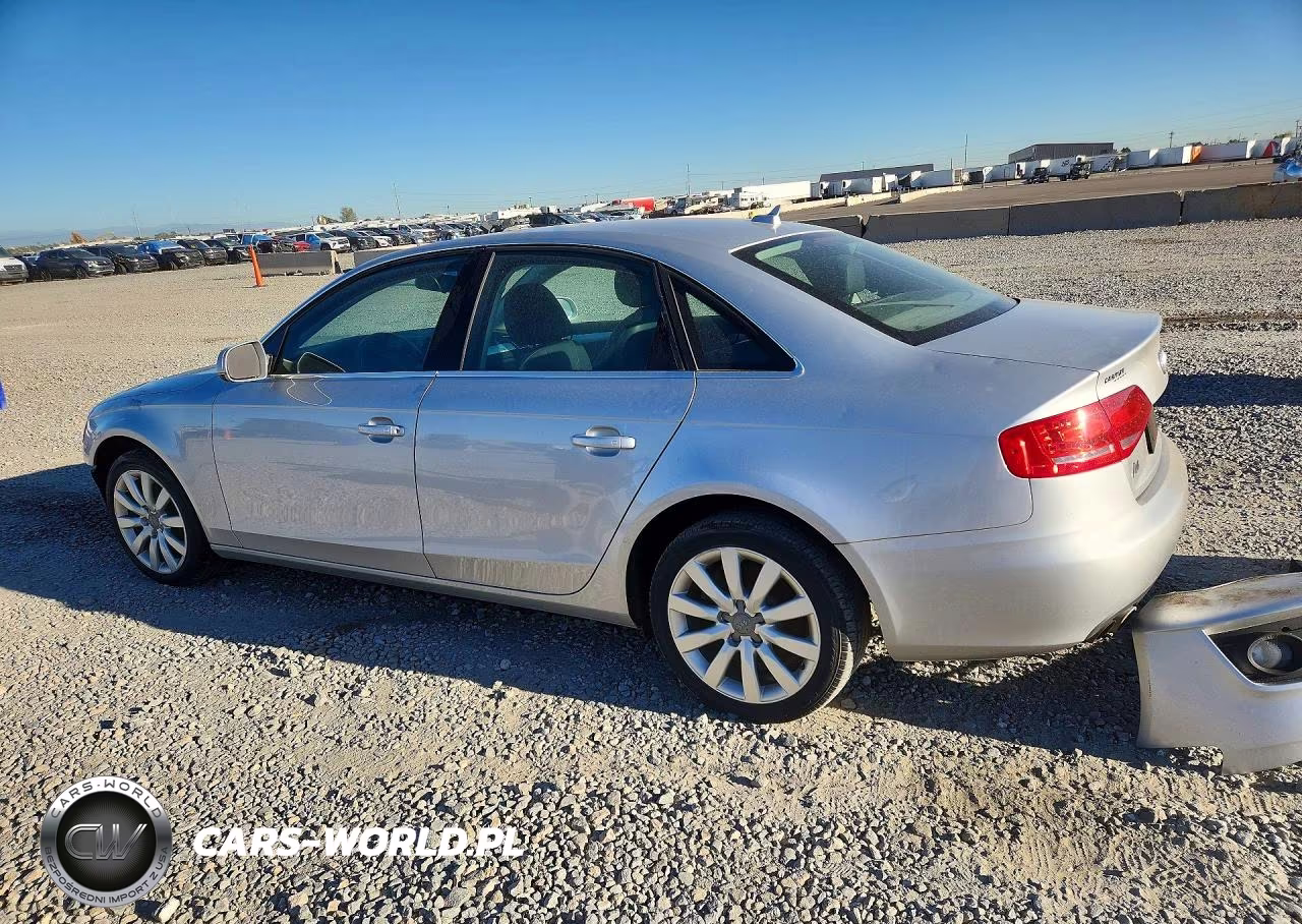 2012 Audi A4 Premium VIN:WAUBFAFL4CN001770 - 2