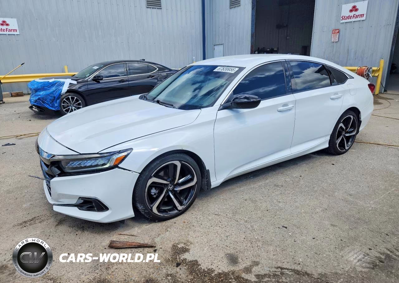2022 Honda Accord Sport Se VIN:1HGCV1F48NA007313 - 1