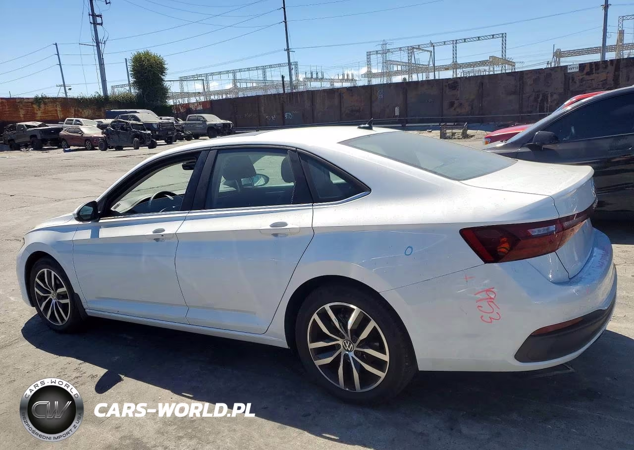 2025 Volkswagen Jetta Se VIN:3VW7X7BU8SM018570 - 2
