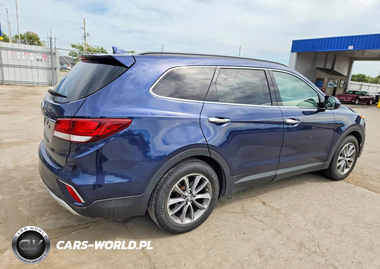 2017 Hyundai Santa Fe Se VIN:KM8SM4HFXHU223417 - 3