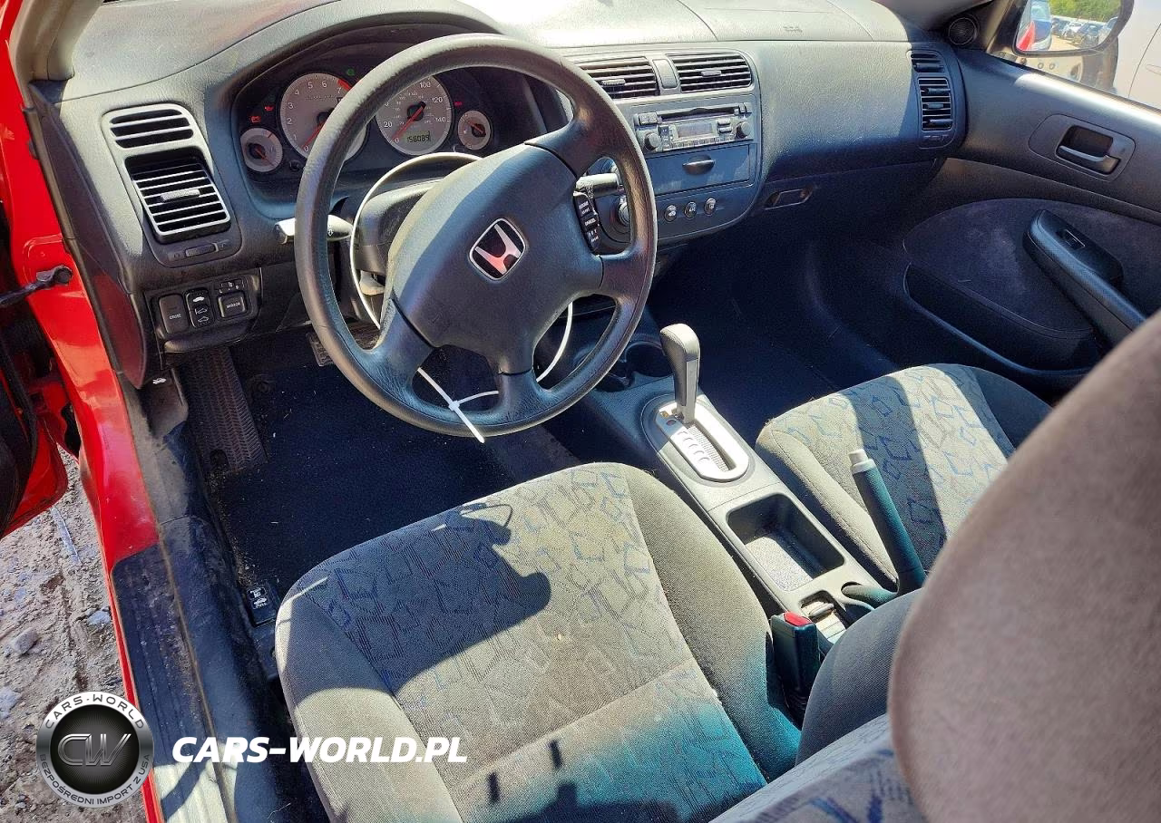 2001 Honda Civic Si VIN:1HGEM22951L060178 - 8