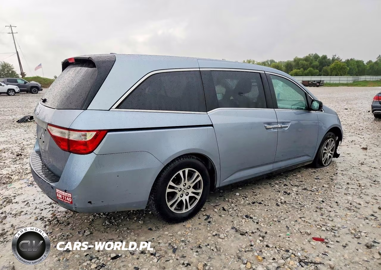 2012 Honda Odyssey Exl VIN:5FNRL5H66CB098008 - 3