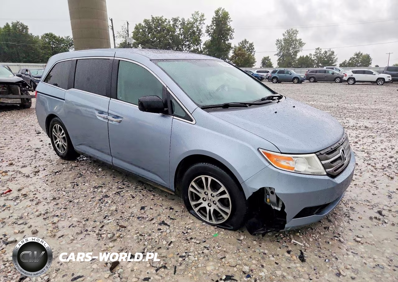 2012 Honda Odyssey Exl VIN:5FNRL5H66CB098008 - 4