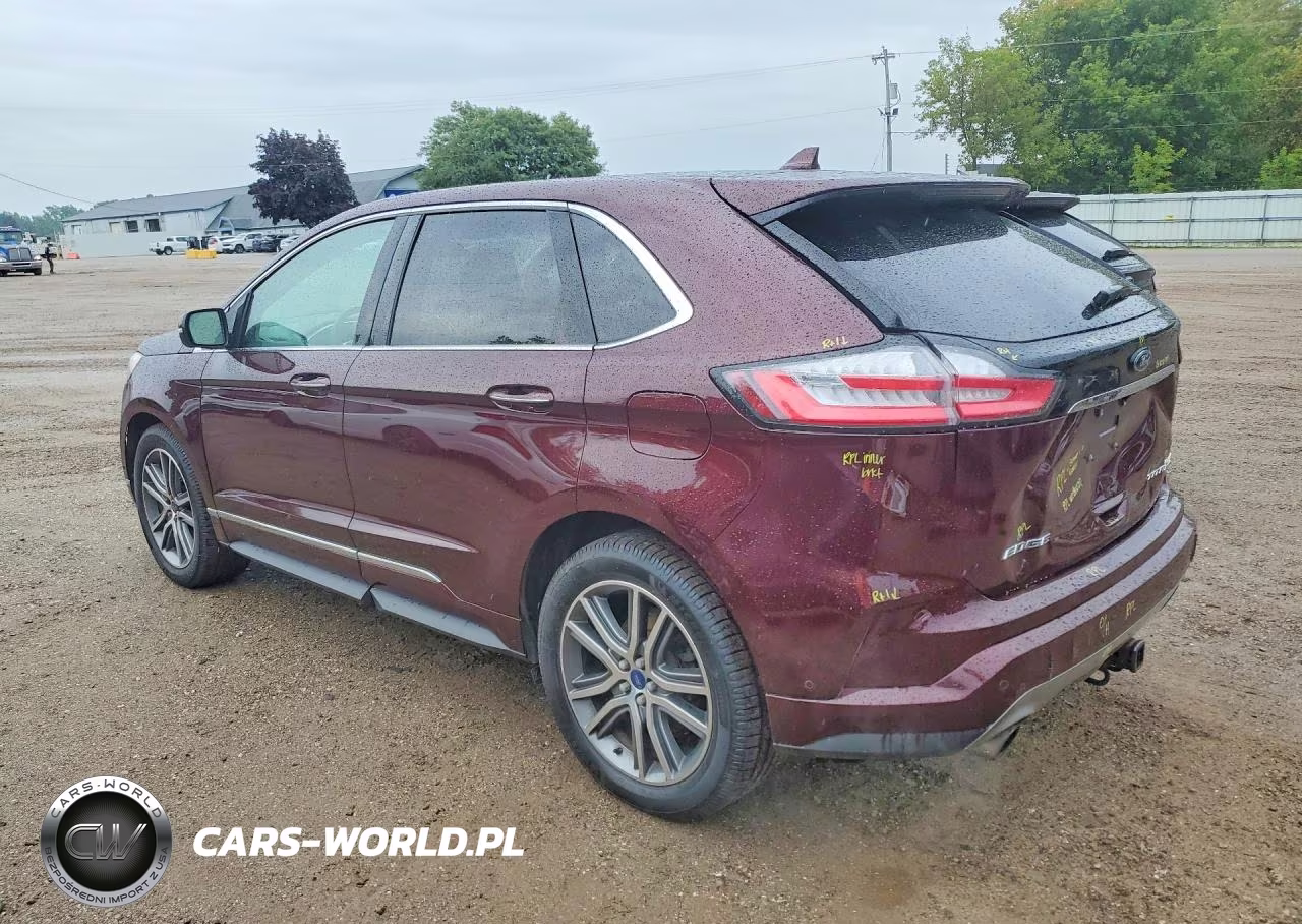 2019 Ford Edge Titanium VIN:2FMPK4K95KBC52965 - 2