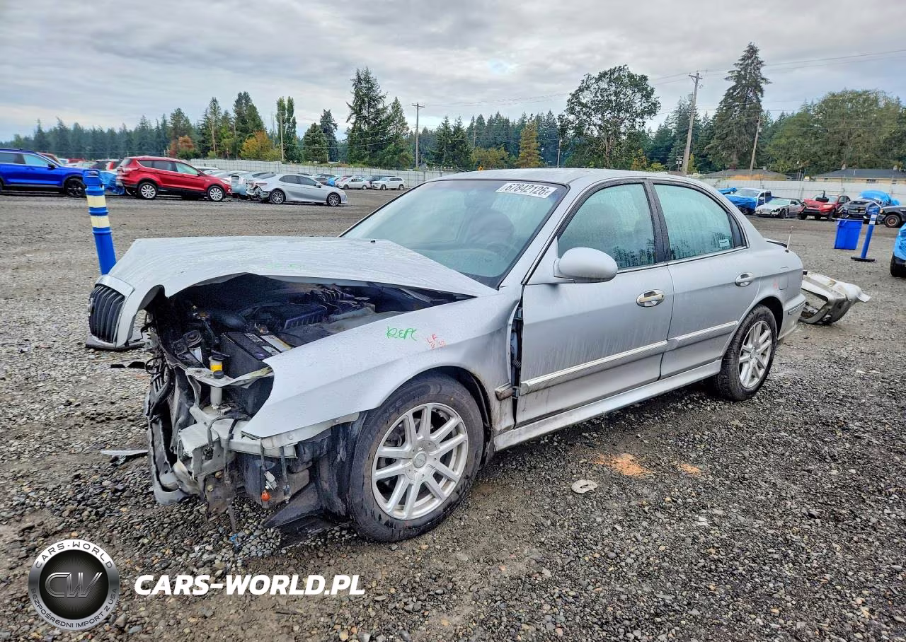 2004 Hyundai Sonata Gls VIN:KMHWF35H54A056357 - 1