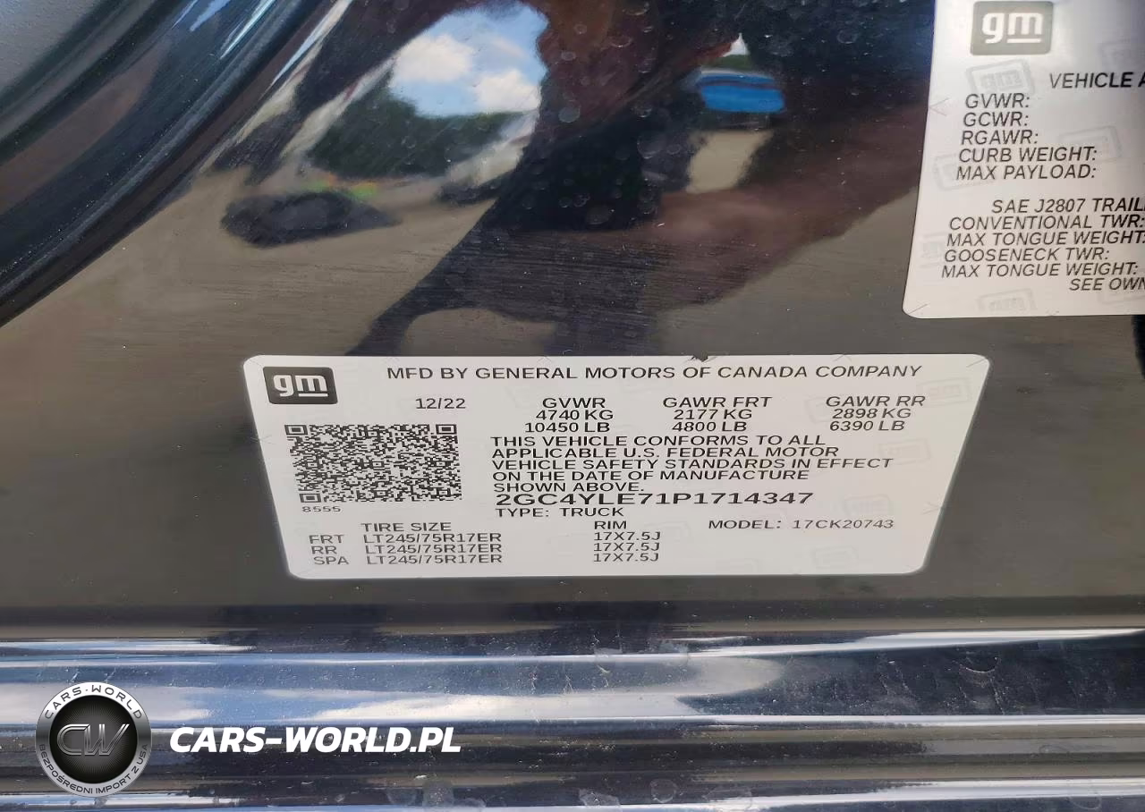 2023 Chevrolet Silverado K2500 Heavy Duty VIN:2GC4YLE71P1714347 - 12