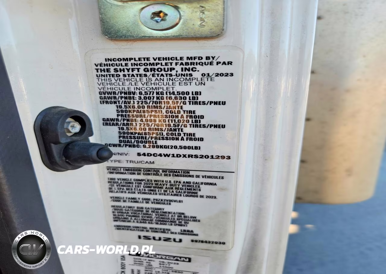 2024 Isuzu Npr Hd Box Truck VIN:54DC4W1DXRS201293 - 13