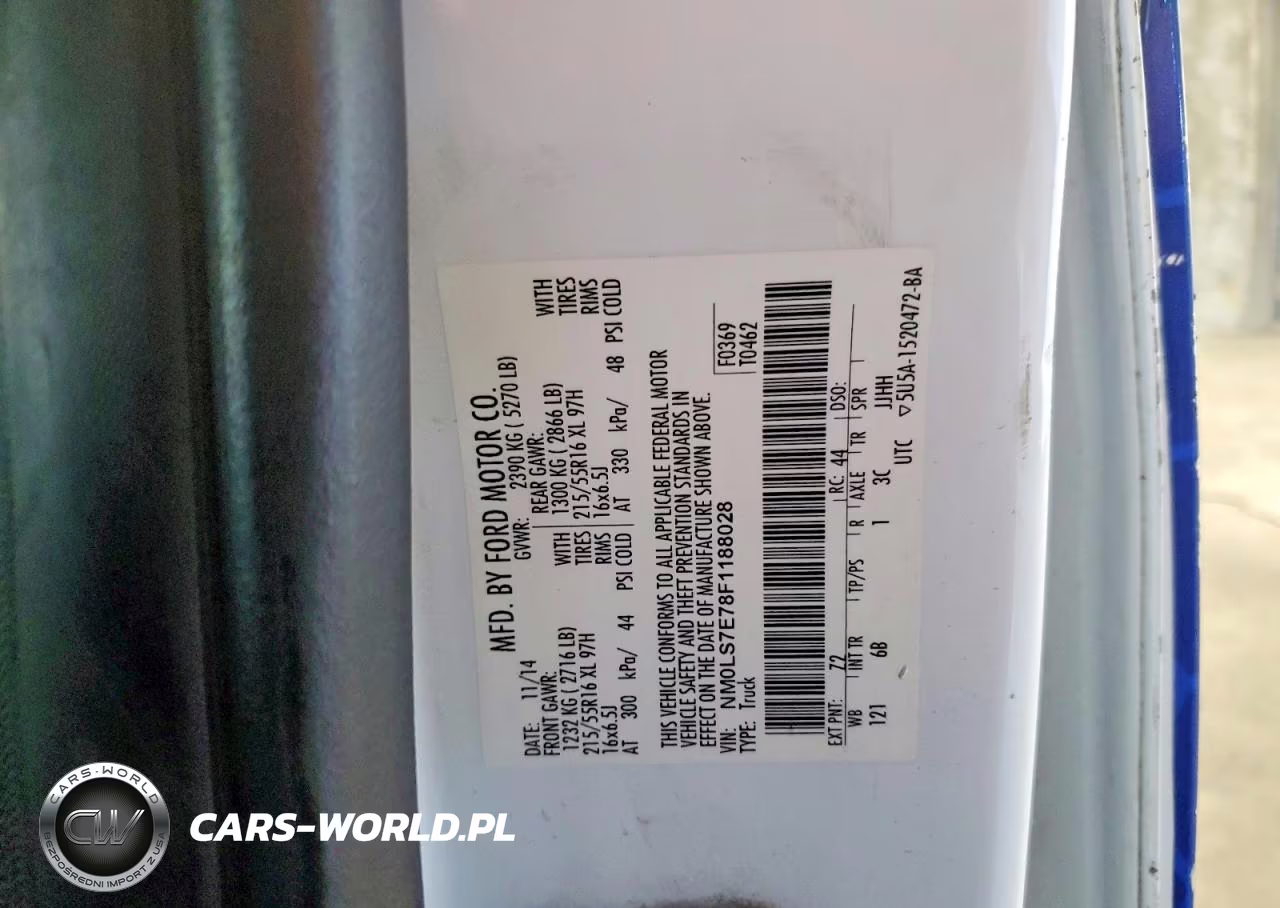 2015 Ford Transit Connect Xl VIN:NM0LS7E78F1188028 - 13