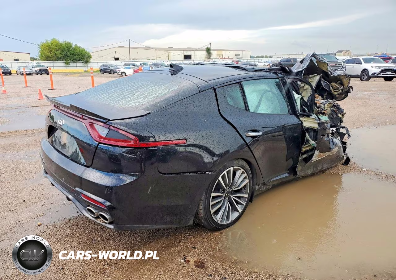 2018 Kia Stinger Premium VIN:KNAE25LA8J6012376 - 3