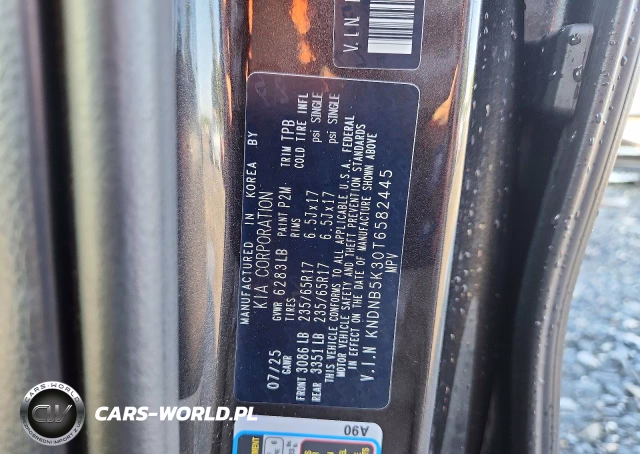 2026 Kia Carnival Lxs VIN:KNDNB5K30T6582445 - 13