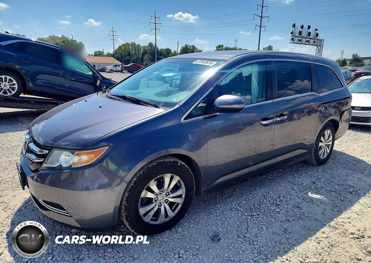 2016 Honda Odyssey Se VIN:5FNRL5H38GB129044 - 1