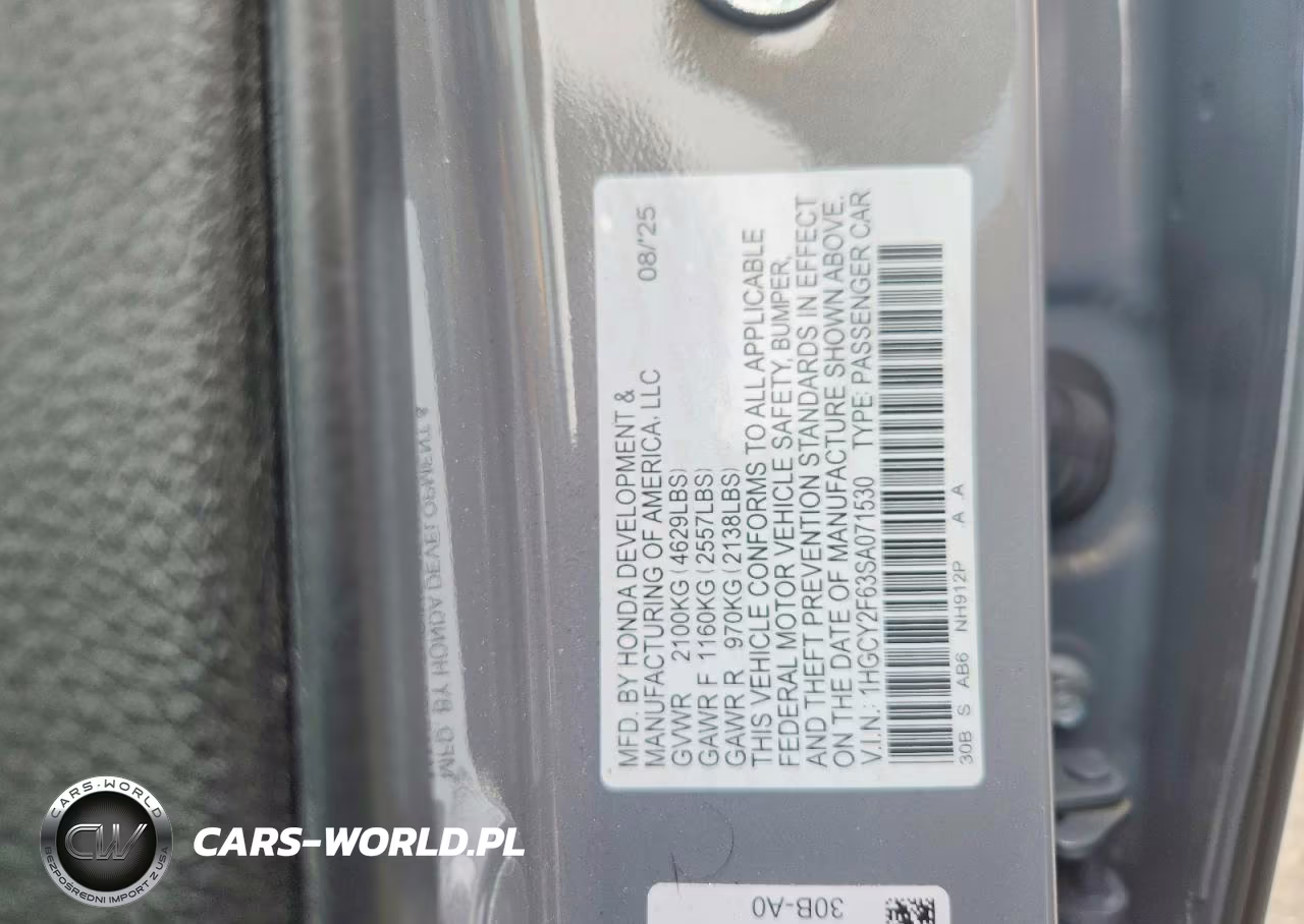2025 Honda Accord Hybrid Exl VIN:1HGCY2F63SA071530 - 12