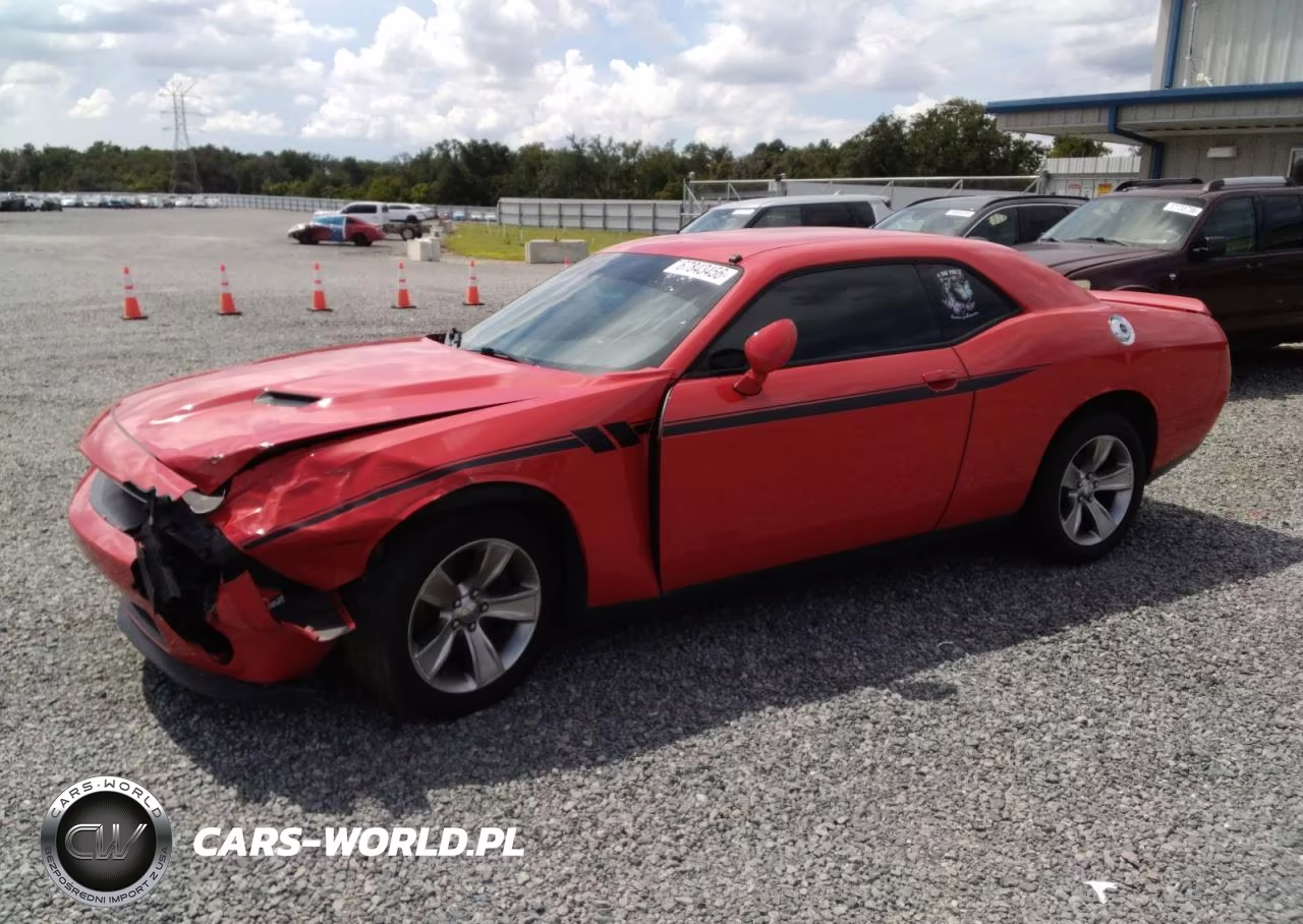 2018 Dodge Challenger Sxt VIN:2C3CDZAG7JH314456 - 1