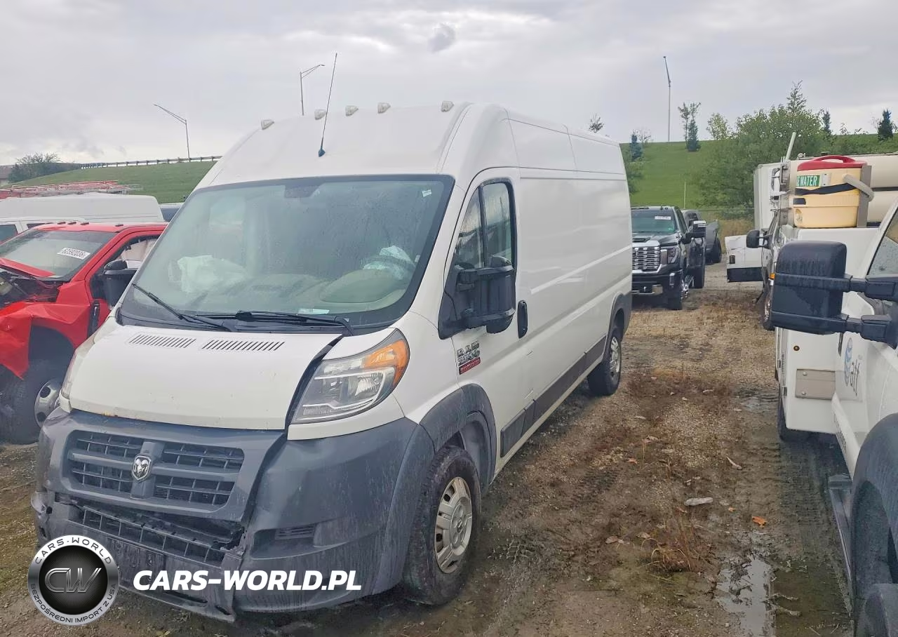 2016 Ram Promaster 2500 Delivery Van VIN:3C6TRVDG9GE126633 - 1