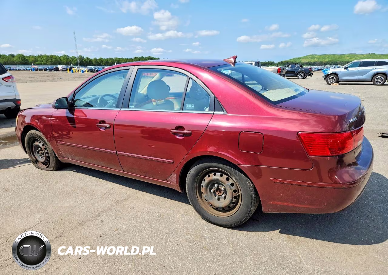 2009 Hyundai Sonata Gls VIN:5NPET46C89H505340 - 2