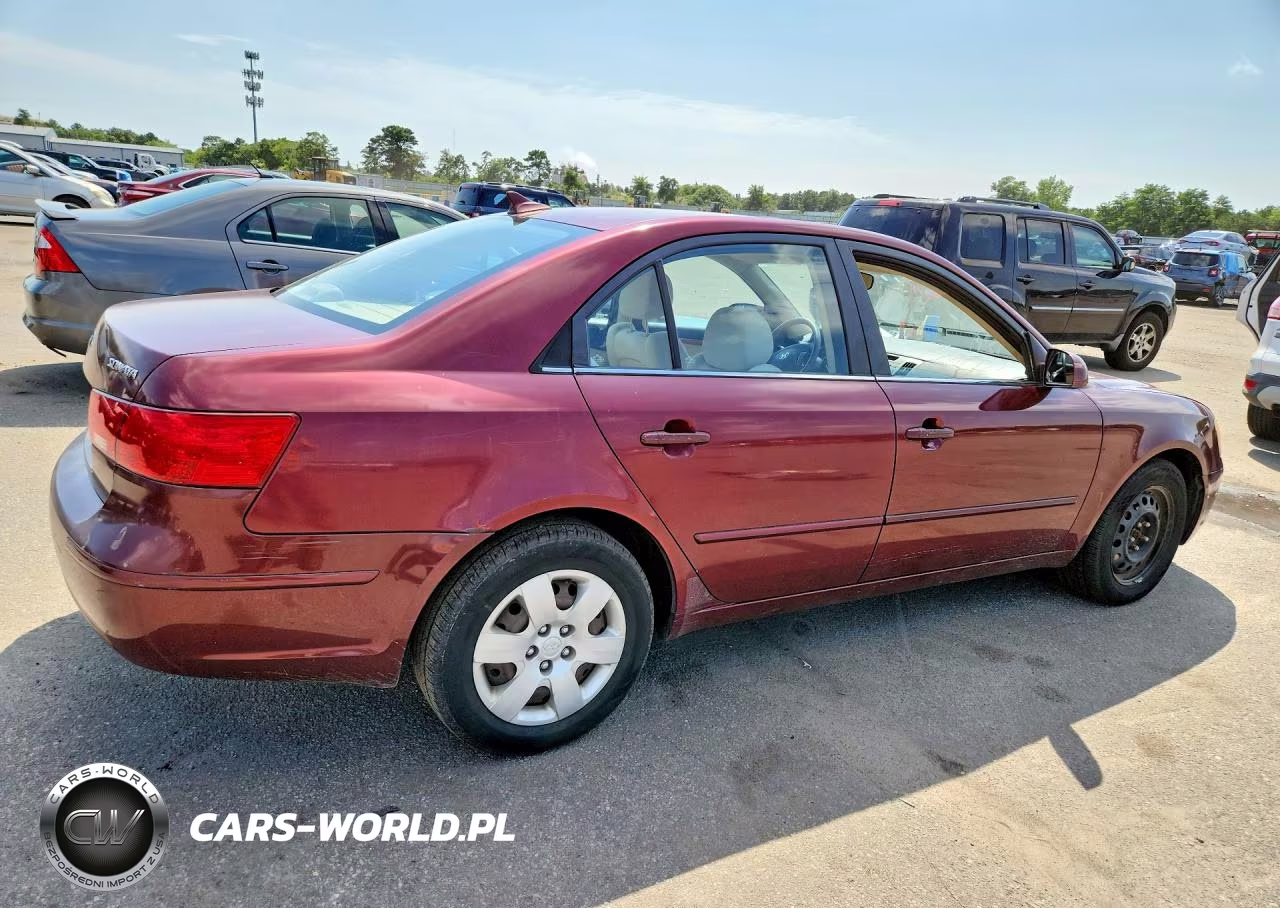 2009 Hyundai Sonata Gls VIN:5NPET46C89H505340 - 3