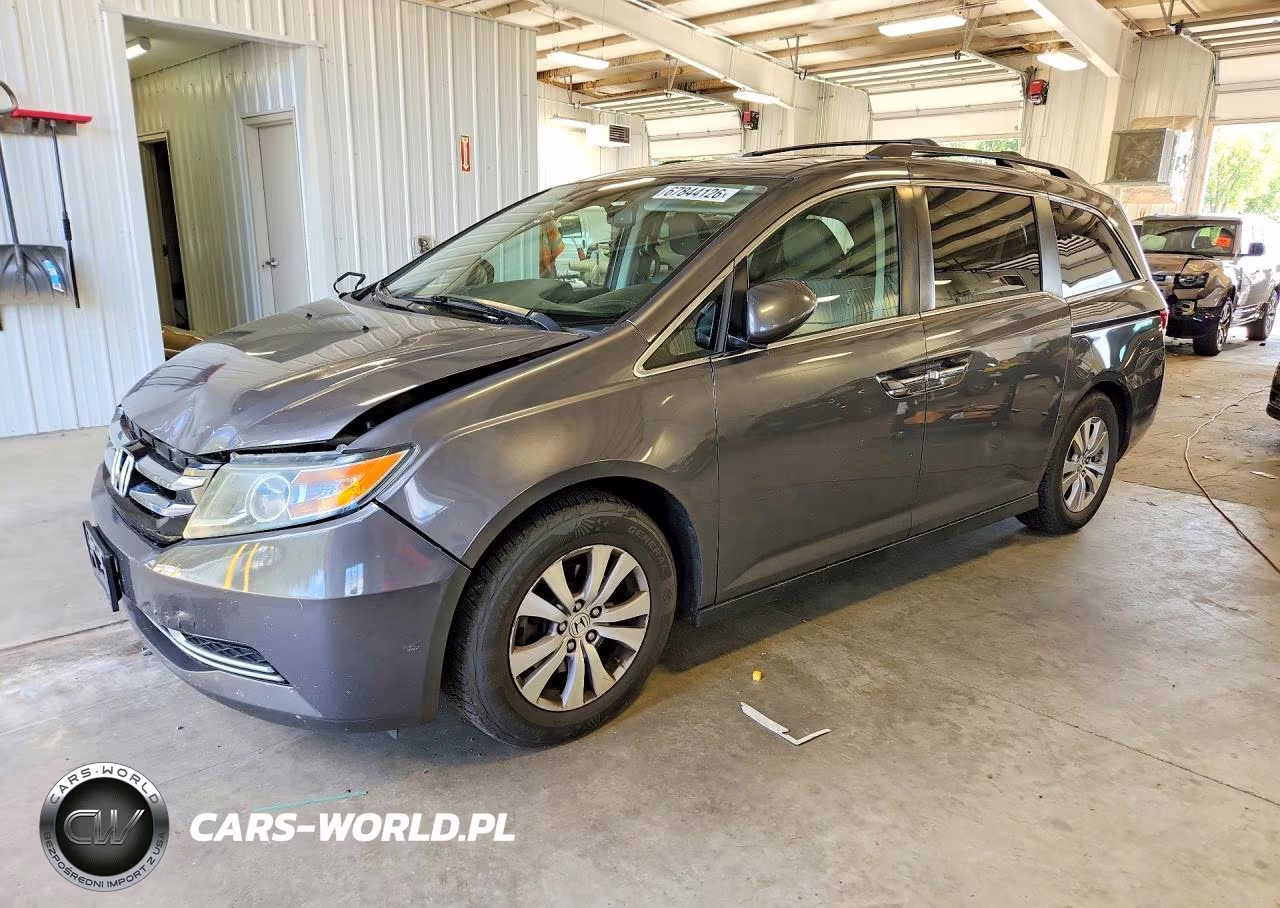2014 Honda Odyssey Exl VIN:5FNRL5H64EB101278 - 1