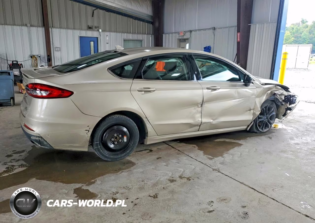 2019 Ford Fusion Se VIN:3FA6P0HD4KR283847 - 3