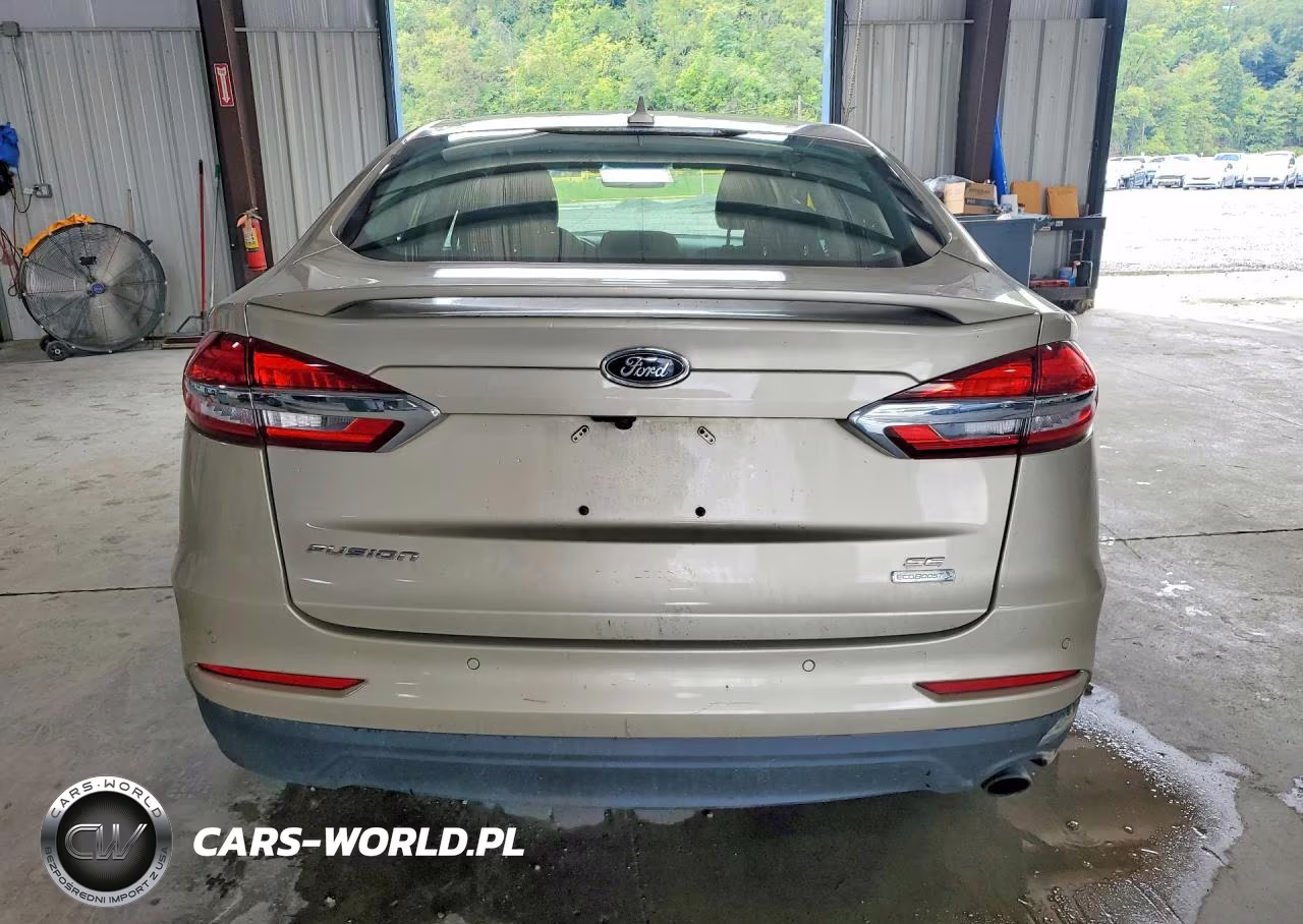 2019 Ford Fusion Se VIN:3FA6P0HD4KR283847 - 6