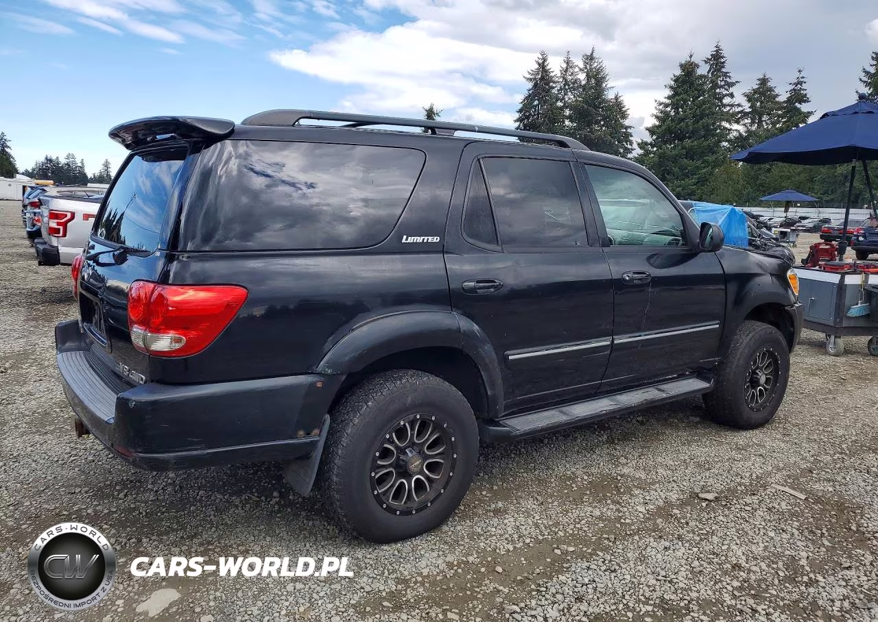 2007 Toyota Sequoia Limited VIN:5TDBT48A47S278489 - 3