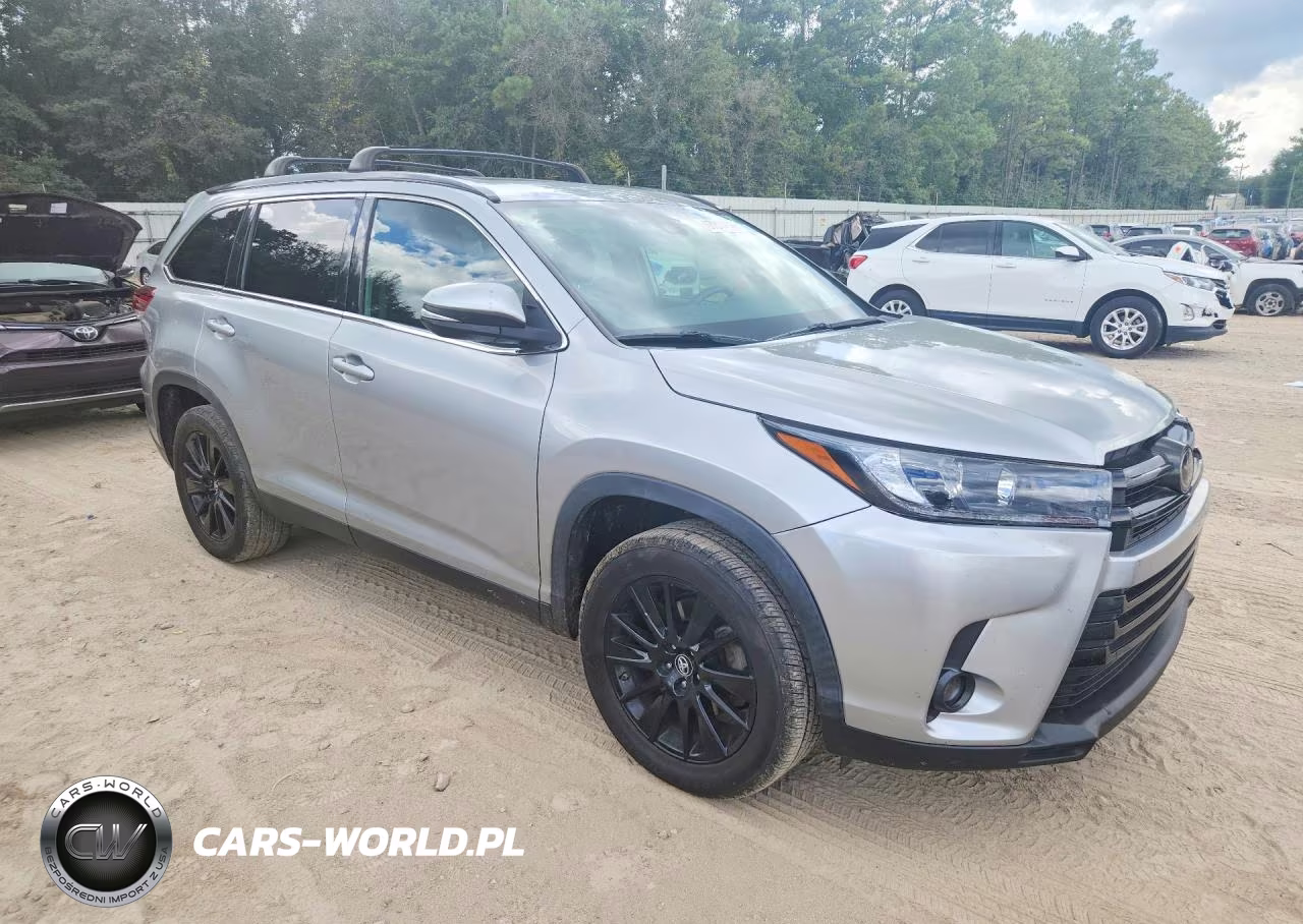 2019 Toyota Highlander Se VIN:5TDKZRFH3KS340226 - 4