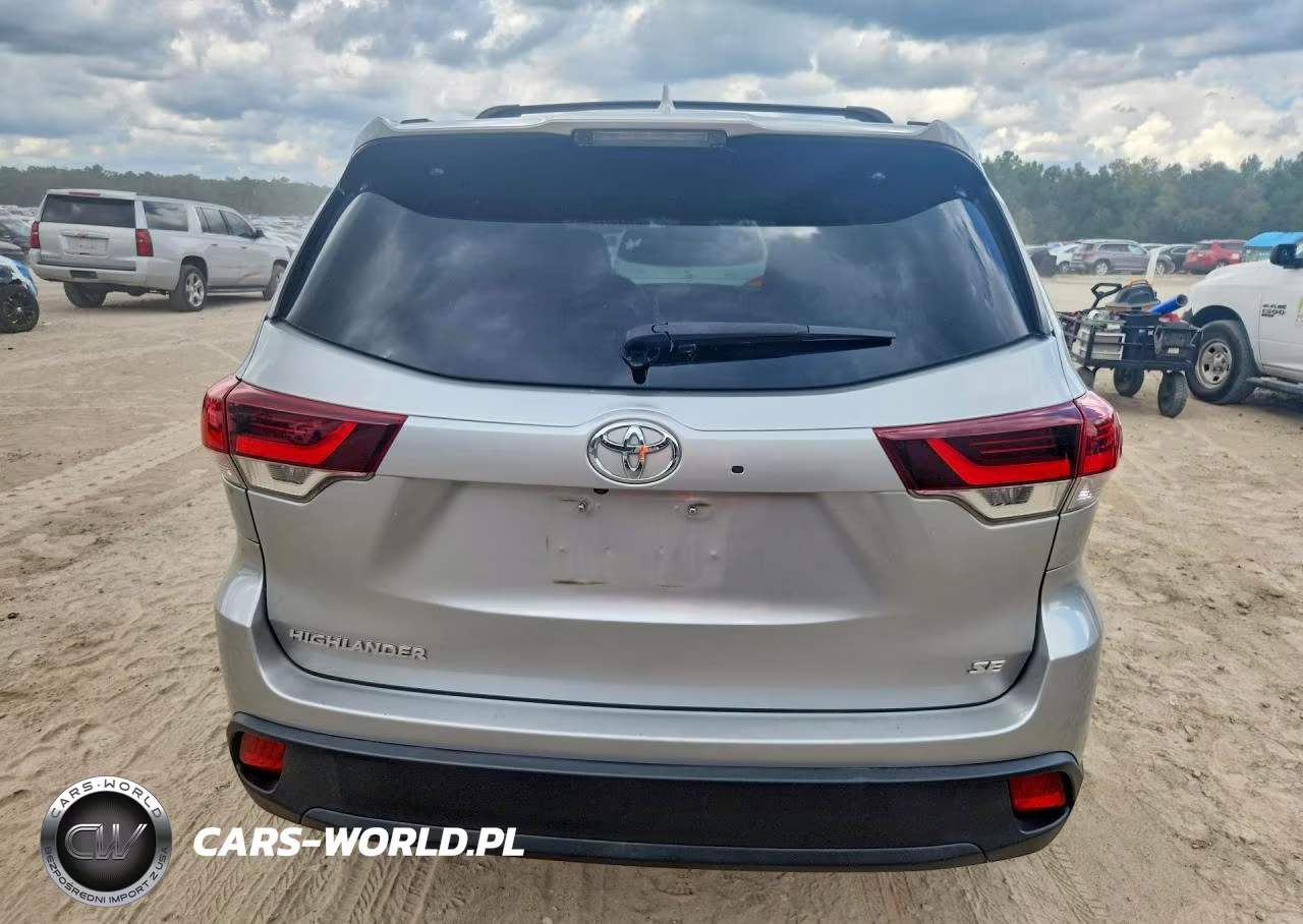 2019 Toyota Highlander Se VIN:5TDKZRFH3KS340226 - 6