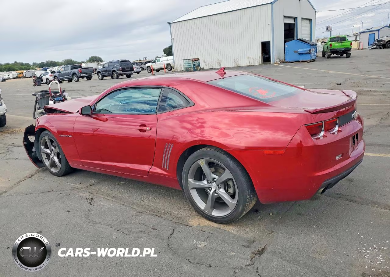 2013 Chevrolet Camaro Lt VIN:2G1FB1E34D9187230 - 2