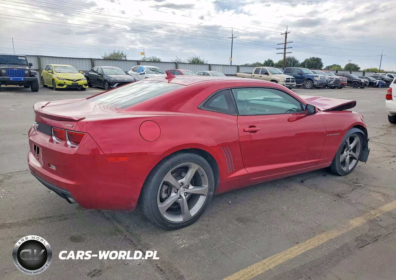 2013 Chevrolet Camaro Lt VIN:2G1FB1E34D9187230 - 3