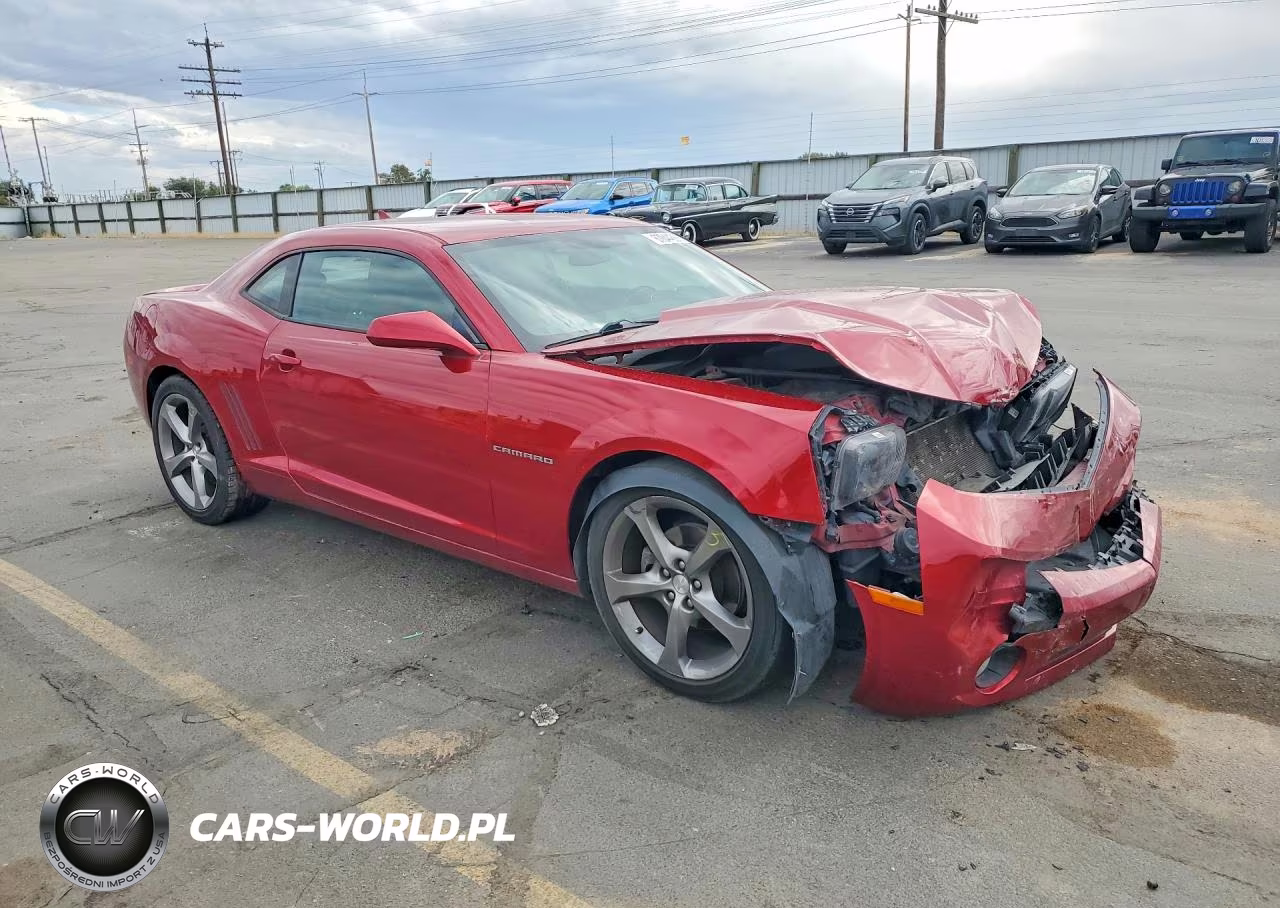 2013 Chevrolet Camaro Lt VIN:2G1FB1E34D9187230 - 4