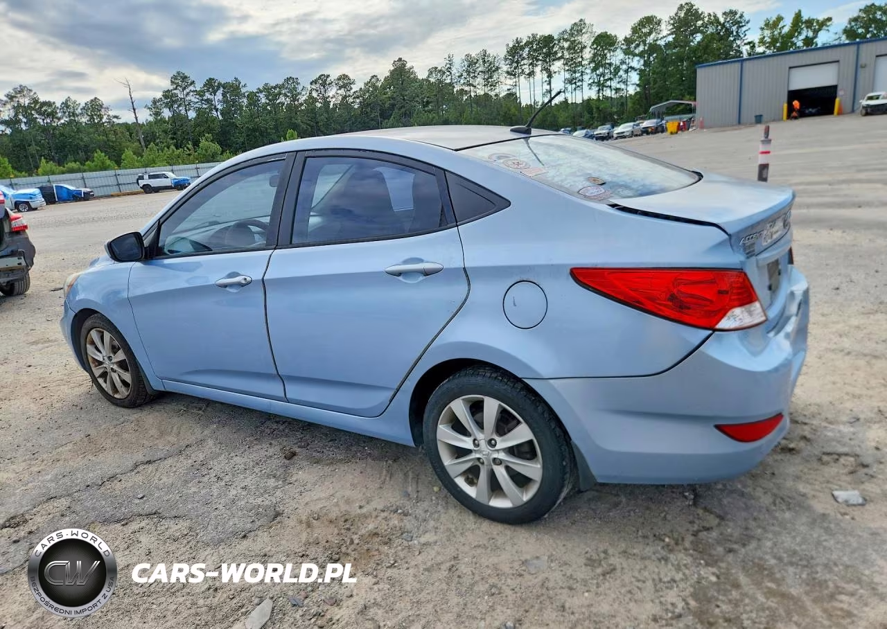 2013 Hyundai Accent Gls VIN:KMHCU4AE0DU475905 - 2