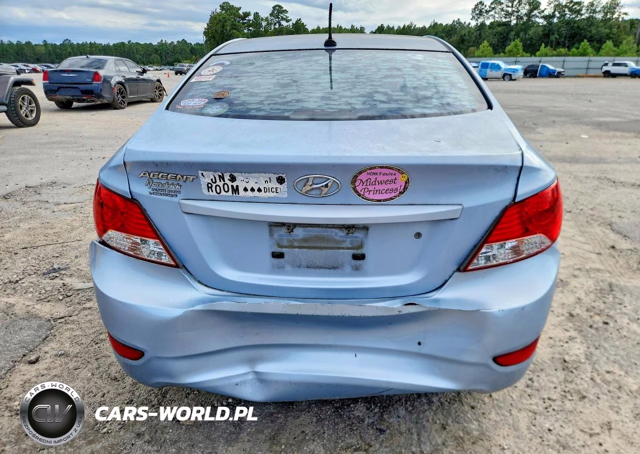 2013 Hyundai Accent Gls VIN:KMHCU4AE0DU475905 - 6