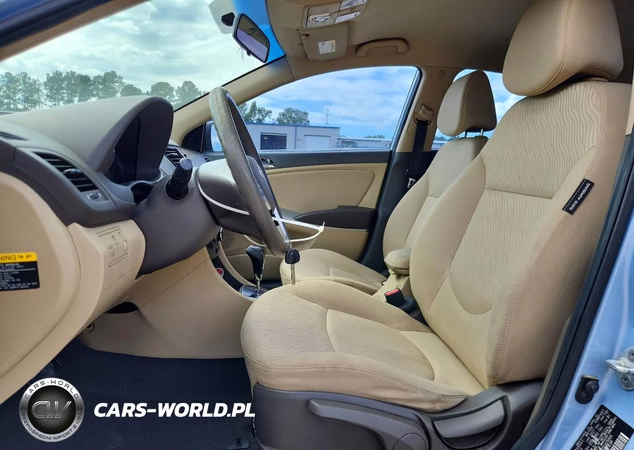 2013 Hyundai Accent Gls VIN:KMHCU4AE0DU475905 - 7