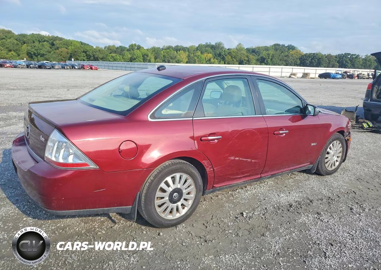 2008 Mercury Sable Luxury VIN:1MEHM40W08G620013 - 3