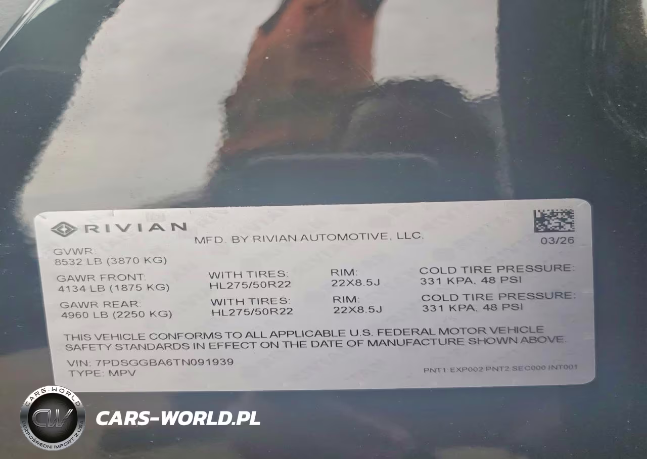 2026 Rivian R1S Adventure VIN:7PDSGGBA6TN091939 - 13