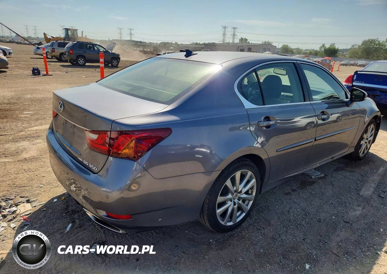 2013 Lexus Gs 350 VIN:JTHCE1BLXD5004639 - 3